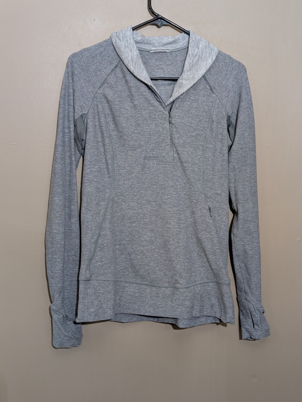 Lululemon Think Fast Pullover Sz 8